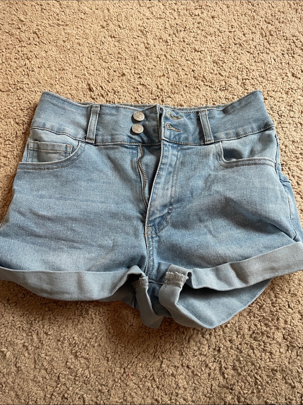 Forever 21 Light Blue Denim High-Waist